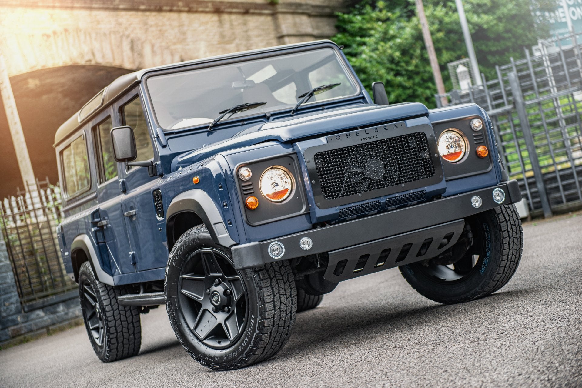 Land Rover Defender 110 (1991-2016) Front Grille Stainless Steel Mesh ...