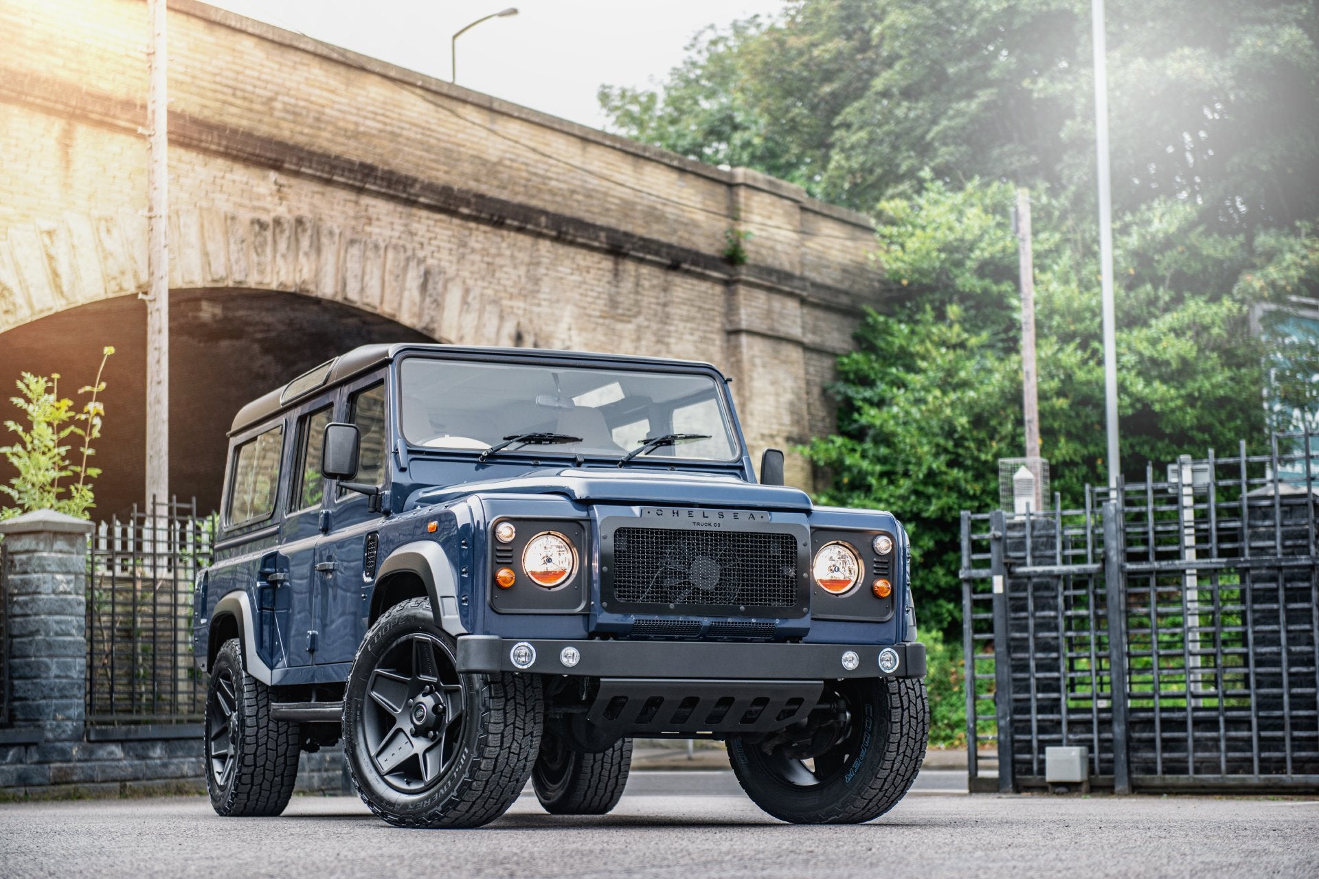 Land Rover Defender 110 (1991-2016) Front Grille Stainless Steel Mesh ...