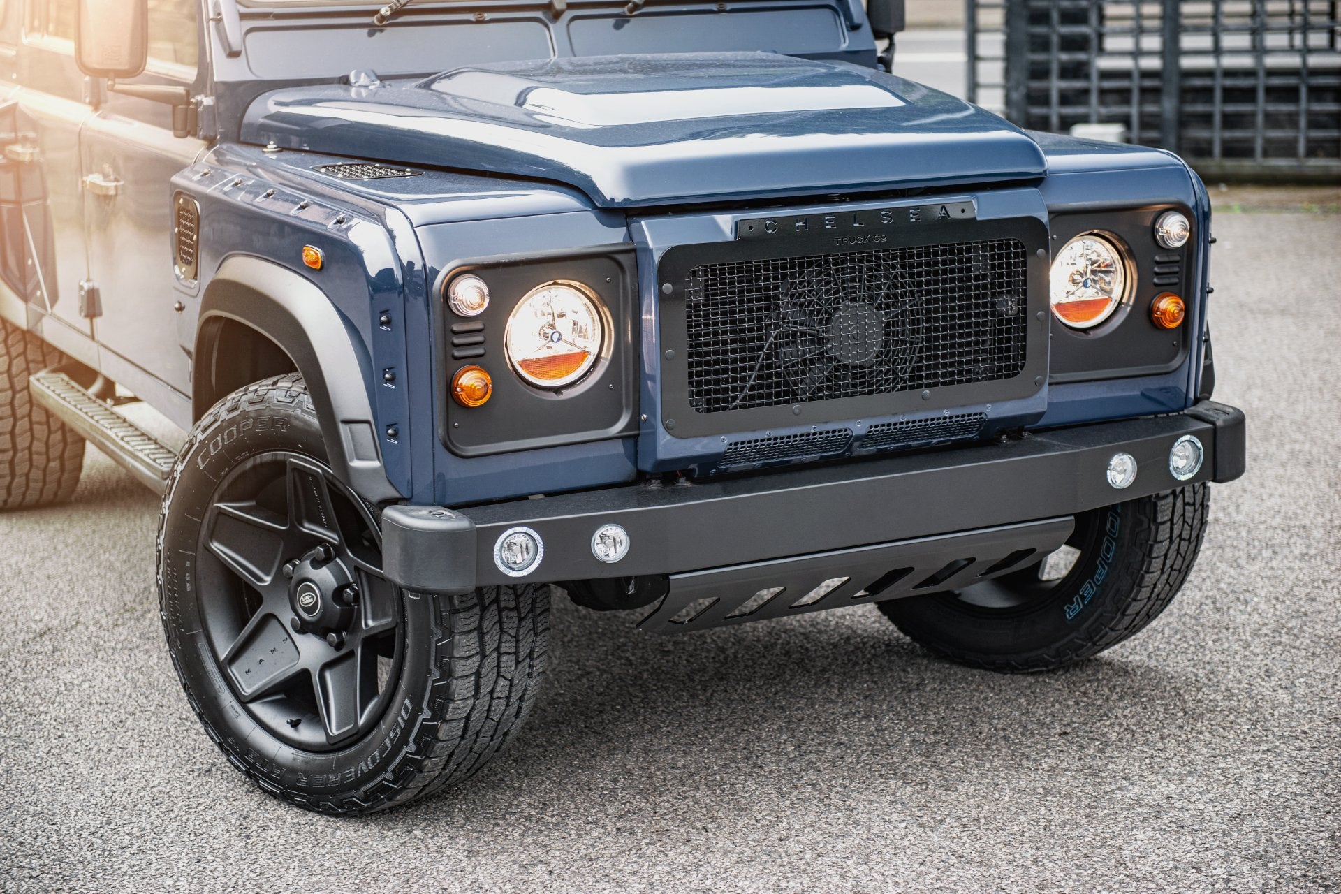 Land Rover Defender 110 (1991-2016) Front Grille Stainless Steel Mesh ...