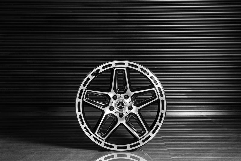 Wide Angle Of The Mercedes Light Alloy Wheels