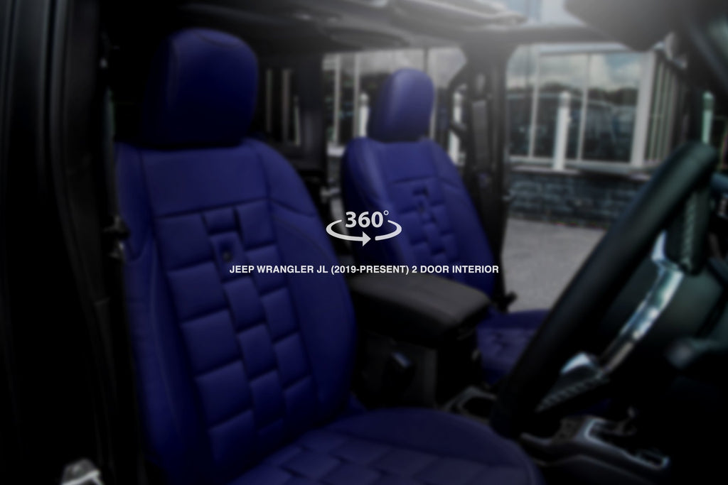 Jeep Wrangler JL (2019-Present) 2 Door Comfort Interior 360 View ...