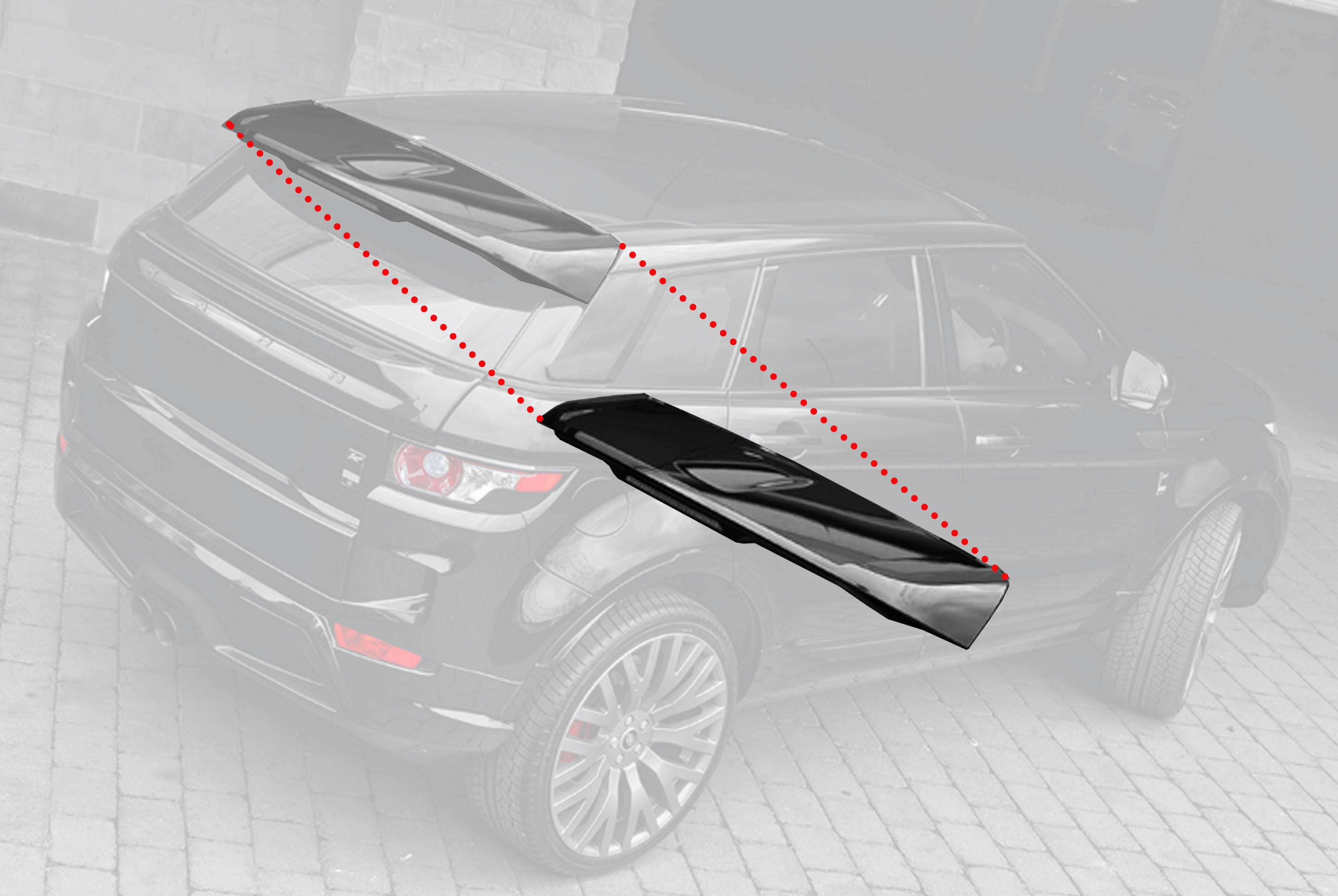 RANGE ROVER EVOQUE Kahn Rear Seat Entertainment Package Kahn Tuning For The Range Rover Evoque RS Sport