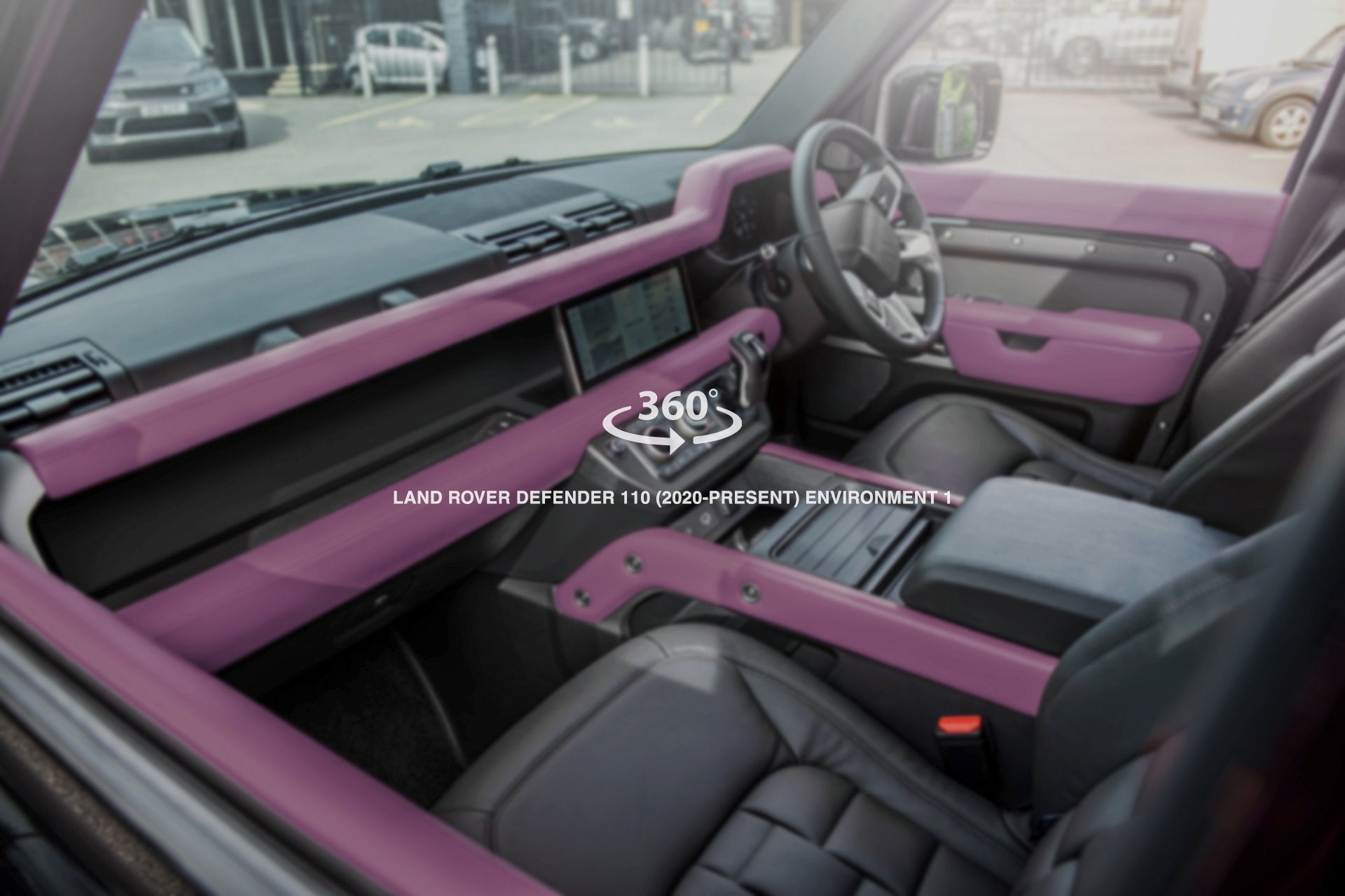 Can I take you a 360° tour of the Defender 110 in Volcanic Pink?