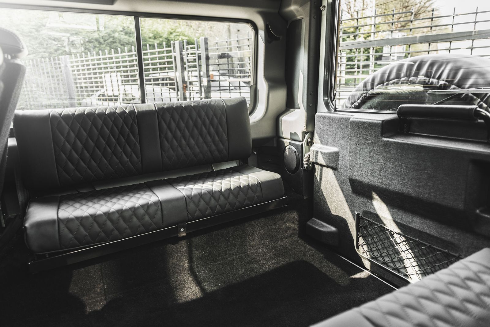 Land Rover Rear Seats Land Rover Defender 110 (1991-2016) Rear Bench Conversion - Project Kahn