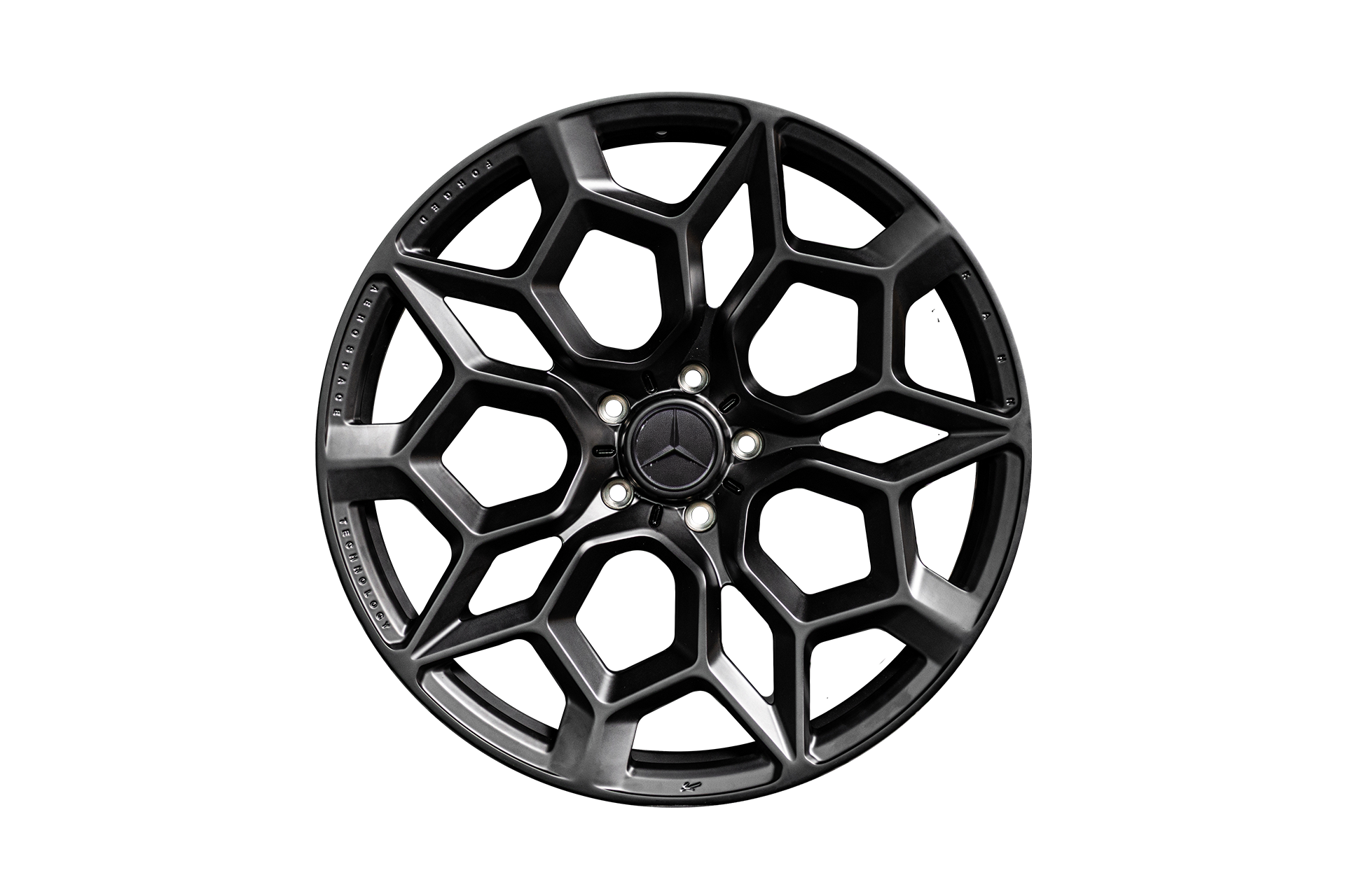 Wide Angle Of Mercedes G-Wagon Type 57 Alloy Wheels