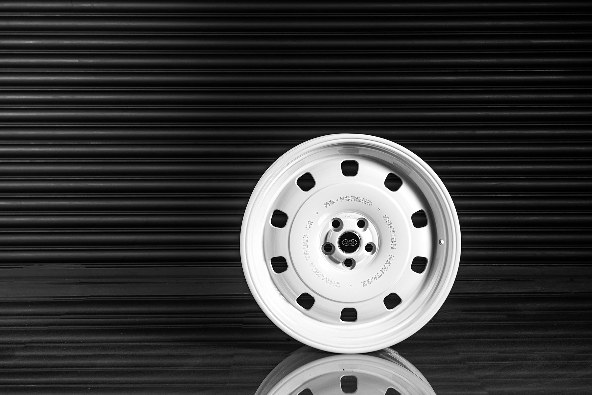MODEL: BRITISH HERITAGE | Gloss White Alloy wheels - Project Kahn