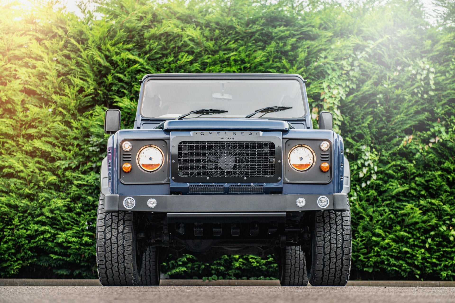 Land Rover Defender 110 (1991-2016) Front Grille Stainless Steel Mesh ...