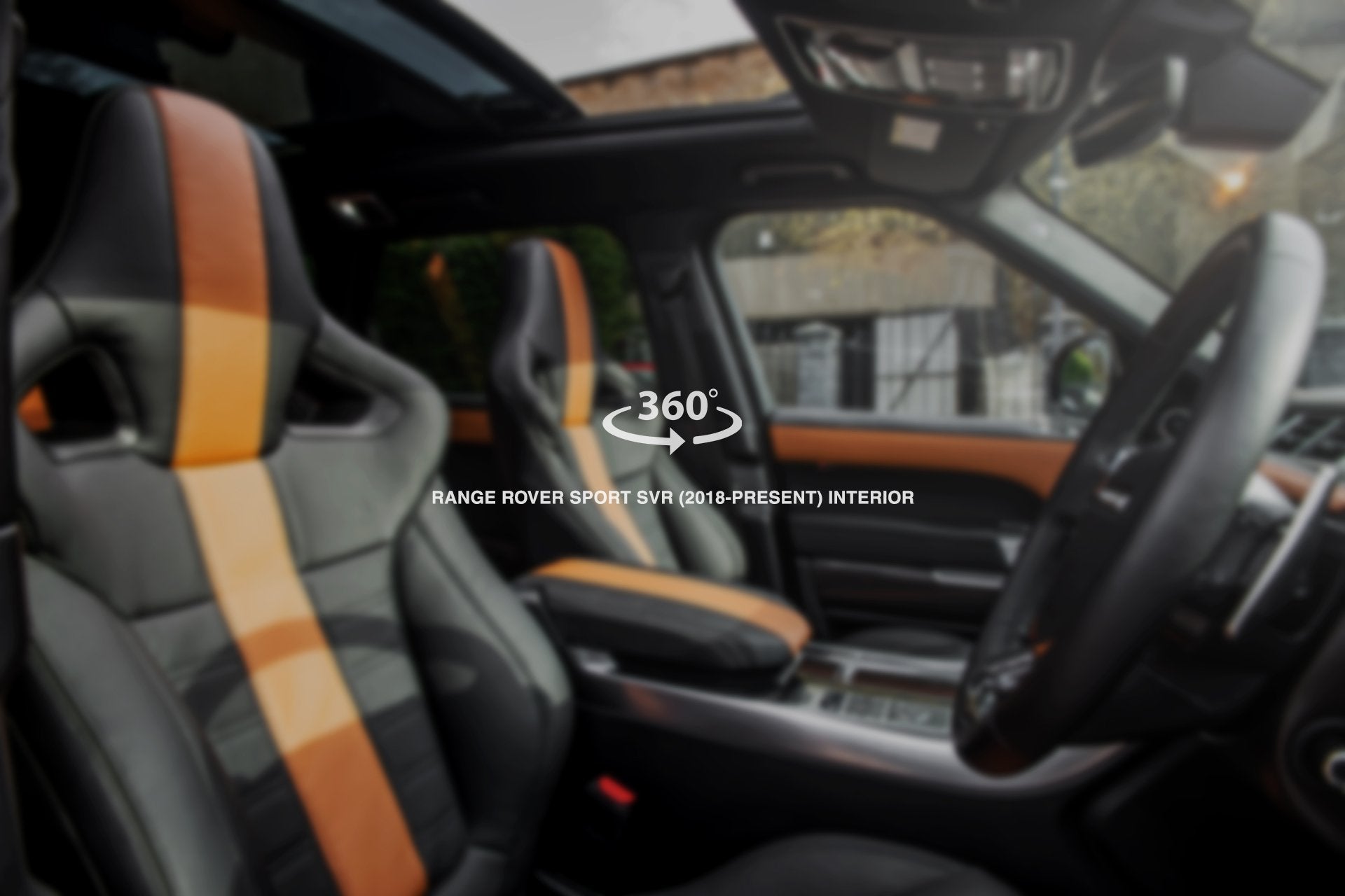 Range Rover Sport SVR (2015-2018) Leather Interior 360° Tour