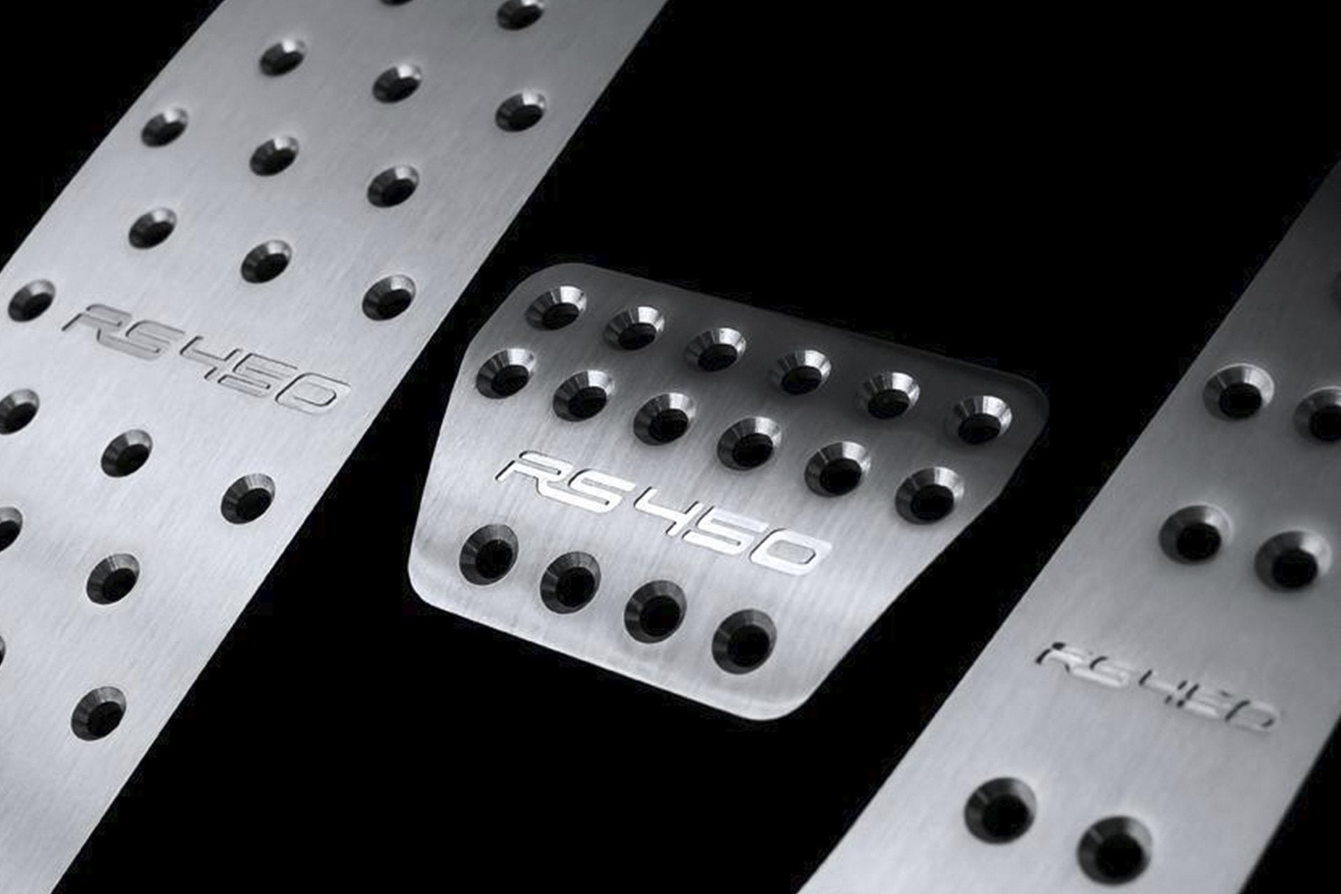 Range Rover (2009-2012) Rs450 Vented Foot Pedals In Machined Aluminium by Kahn 