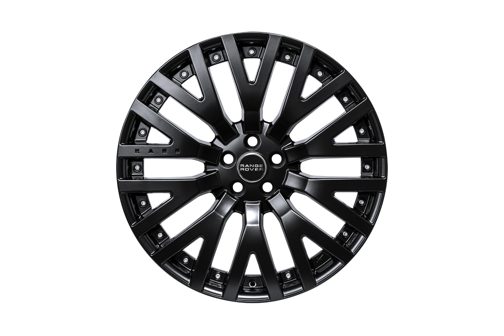 Range Rover Sport Satin black light alloy wheels by Kahn 