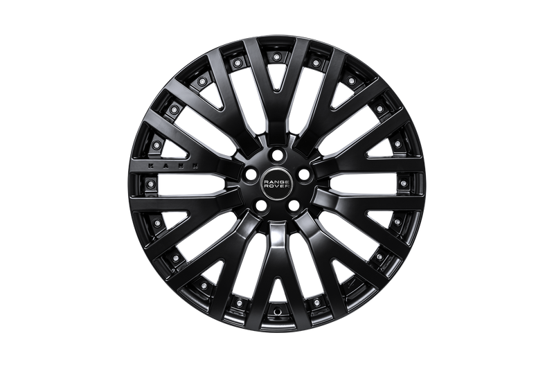 Range Rover Sport Satin black light alloy wheels by Kahn 