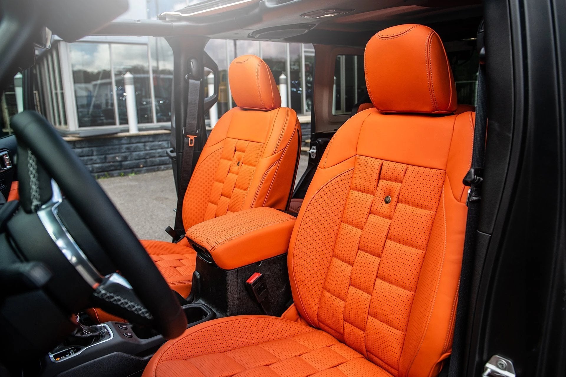 Jeep Wrangler Jl (2018-Present) 2 Door Leather Interior by Chelsea Truck Company