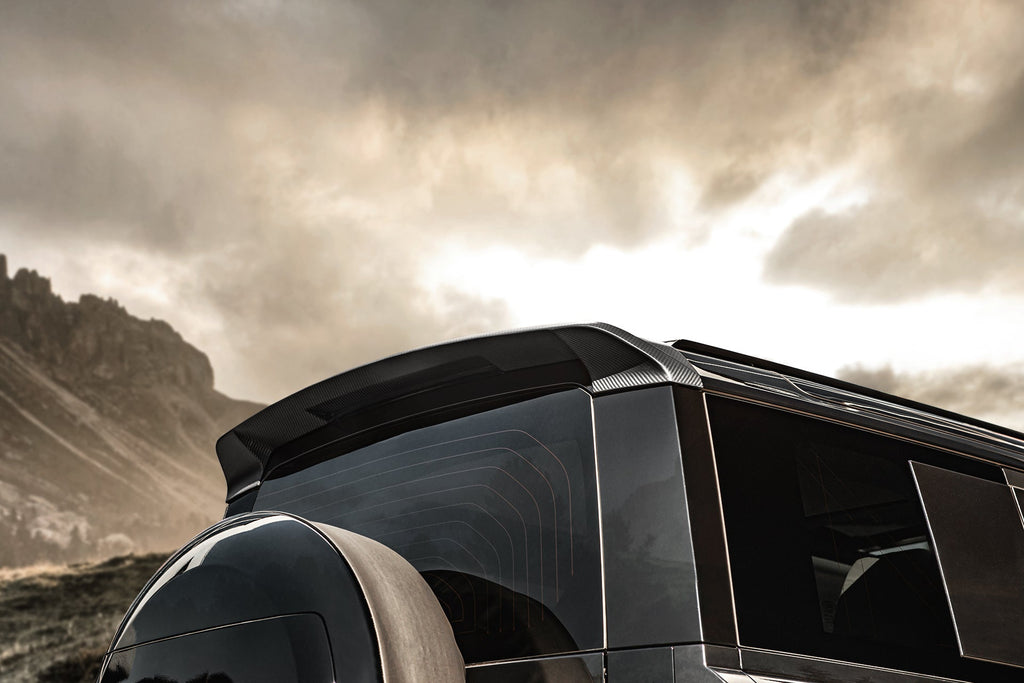 Land Rover Defender (2020-Present) Exposed Carbon Rear Roof Wing ...