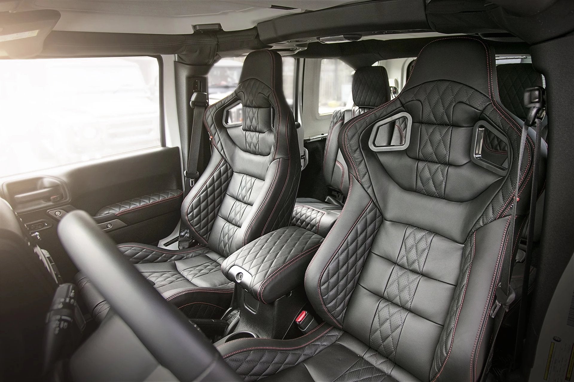 Jeep Wrangler Jk (2011-2018) 4 Door Leather Interior by Chelsea Truck Company
