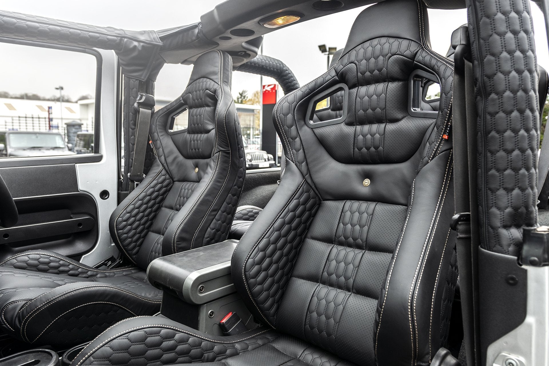 Jeep Wrangler Jk (2007-2018) 2 Door Leather Interior by Chelsea Truck Company 