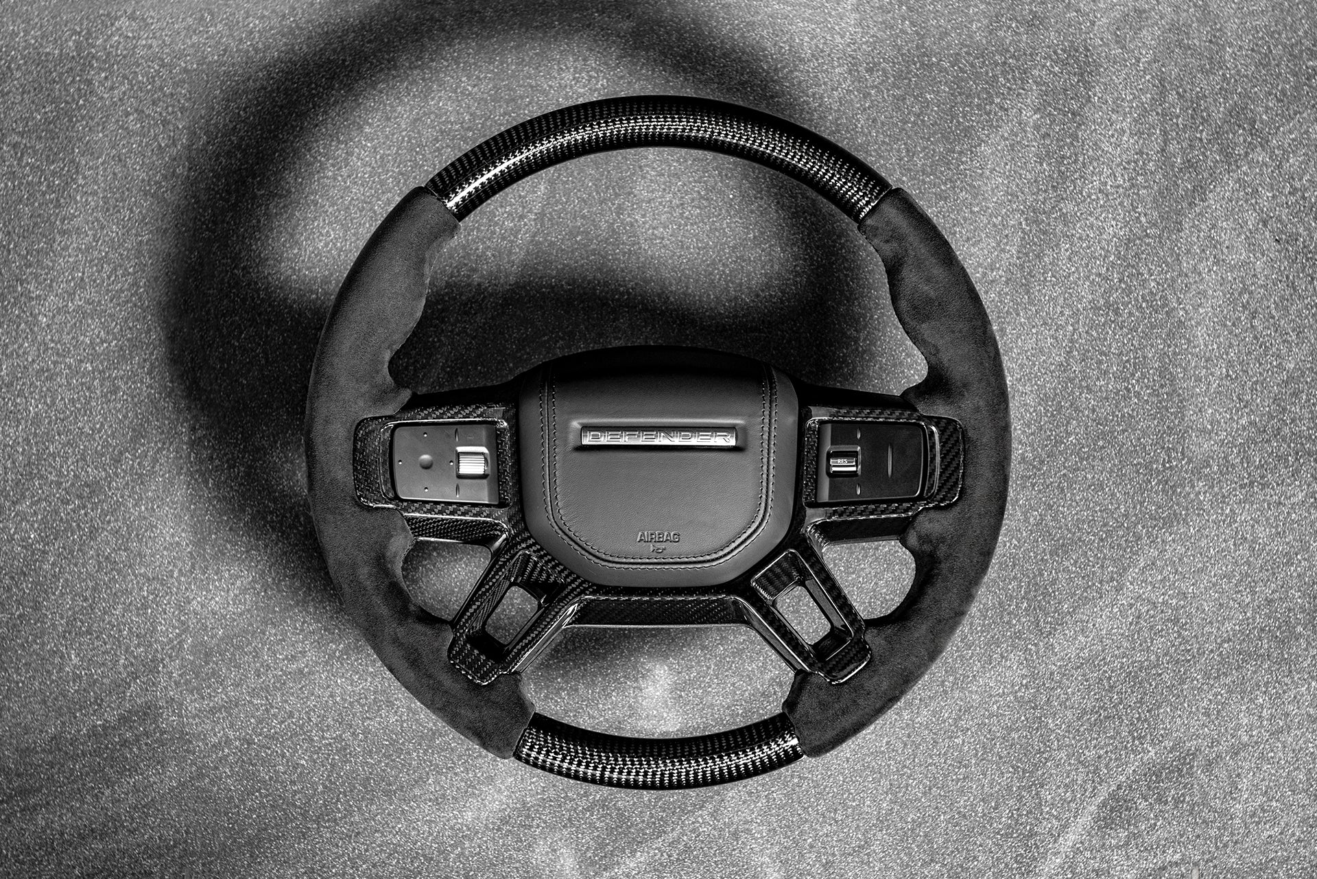 Land Rover Defender (2020-Present) Full Carbon Steering Wheel - Project ...